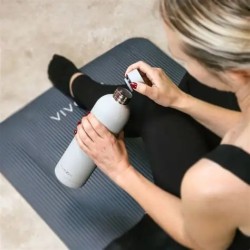 Gourde isotherme en acier inoxydable